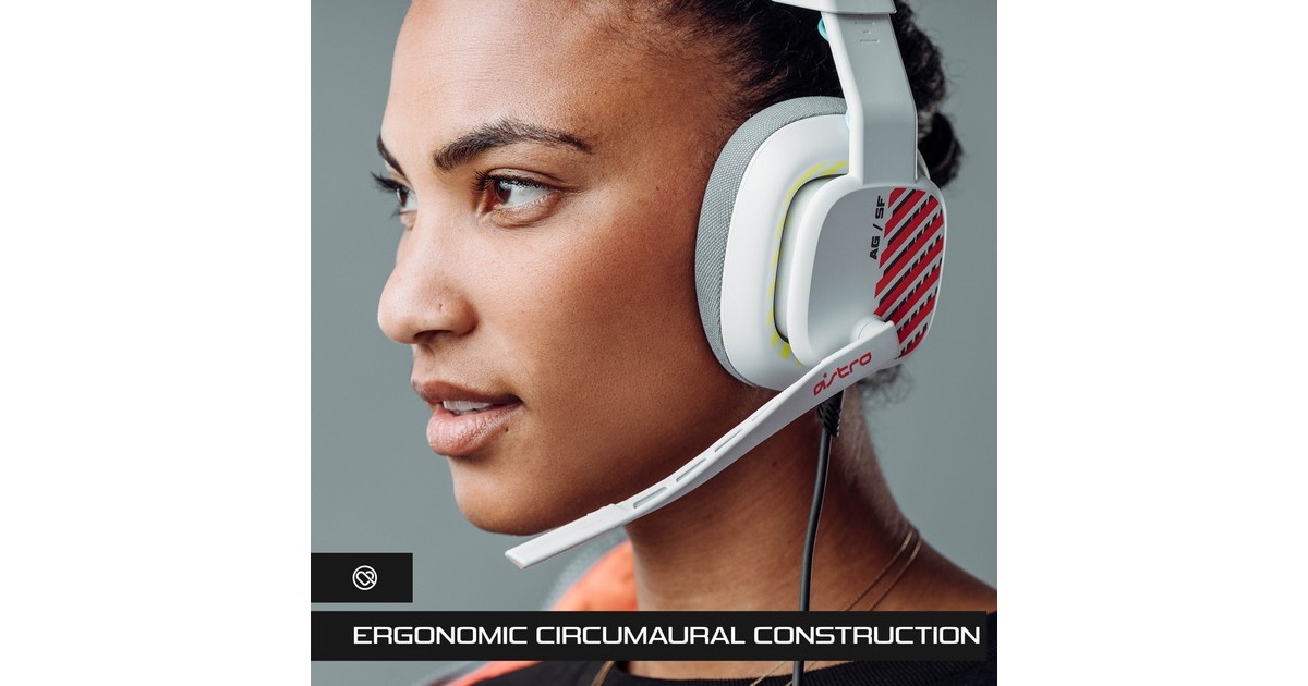 ASTRO GamingA10 Gen 2 Headset voor Xbox over-ear gaming headset  (Wit/rood, Xbox One, Xbox Series X|S, PlayStation 4, PlayStation 5, Windows-pc, Mac.)