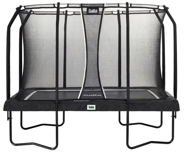 Salta Trampolin Premium Black Edition 214x153 cm. - Inkl. sikkerhedsnet
