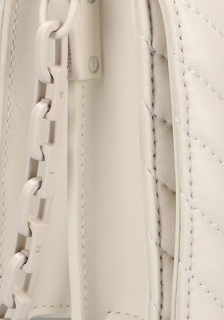 PINKO witte pinko schoudertas love click mini