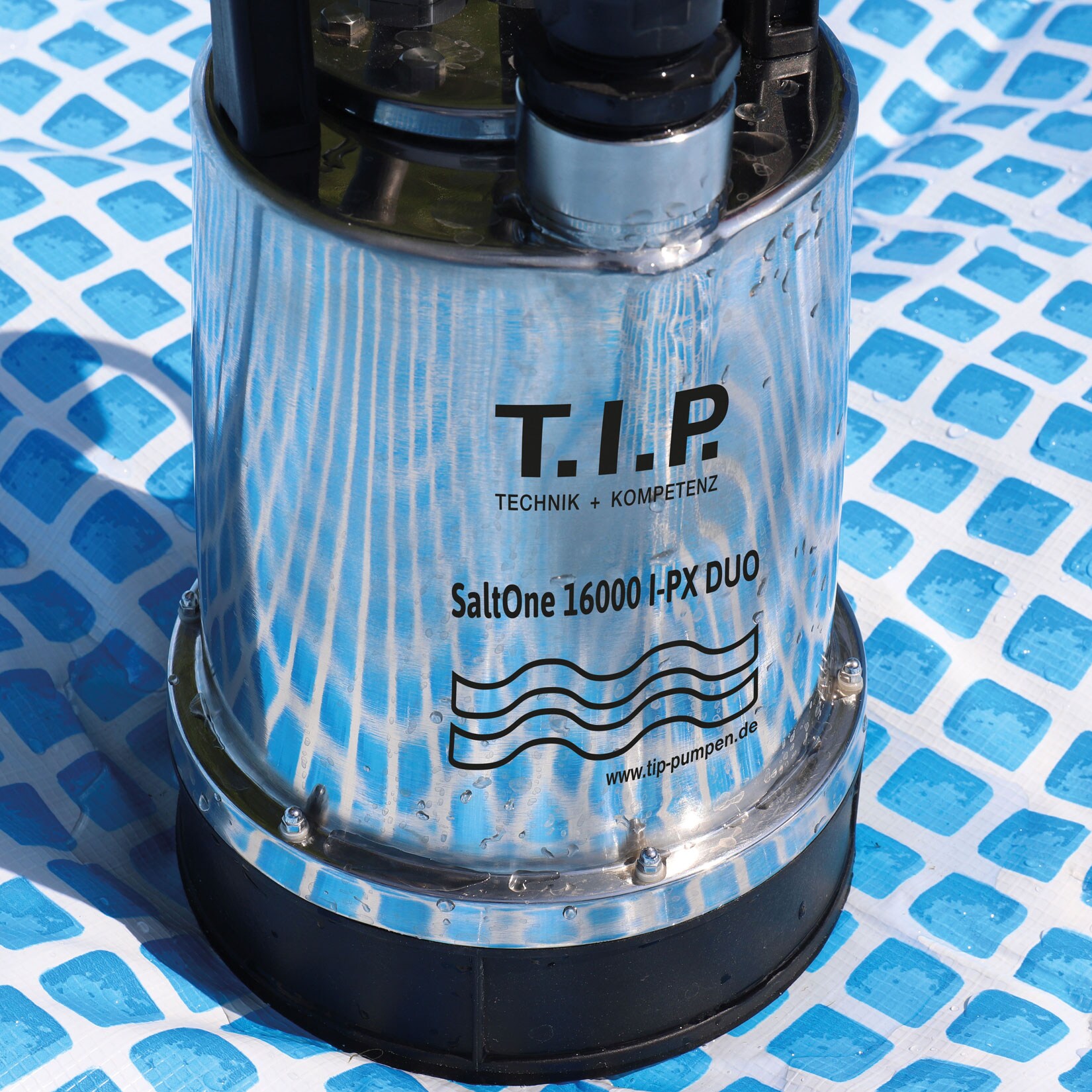 T.I.P. Salzwasser-Tauchpumpe SaltOne 16000 I-PX DUO