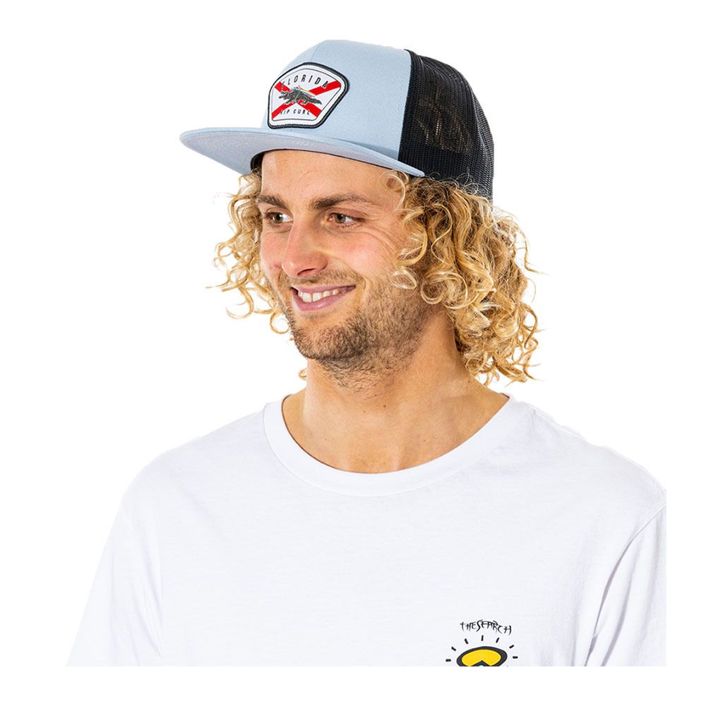 Rip Curl DESTINATIONS TRUCKER - Casquette Homme light blue