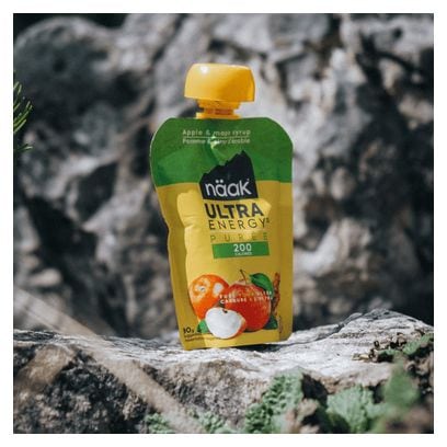 Purée énergétique Näak Ultra Energy Pomme/Sirop d'Érable - 90g
