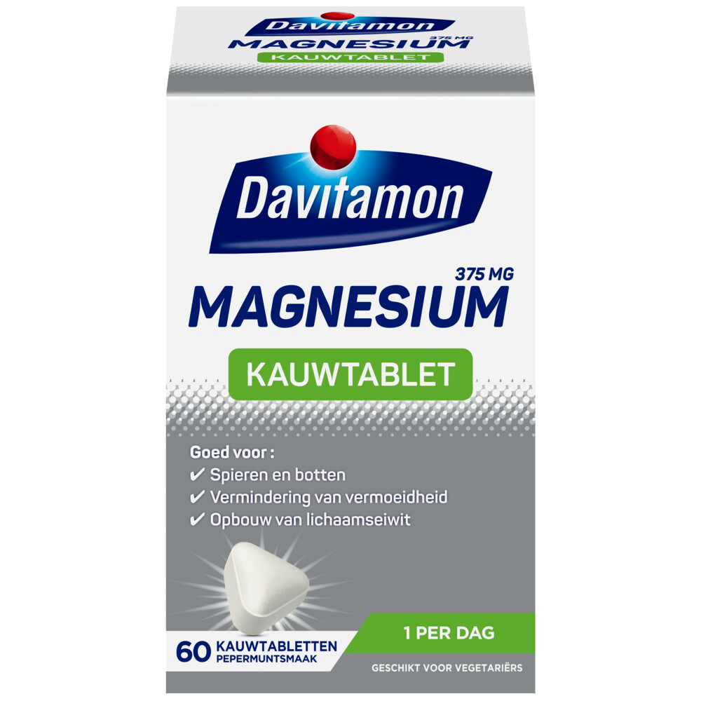 Davitamon Magnesium Kauwtablet60 tabletten