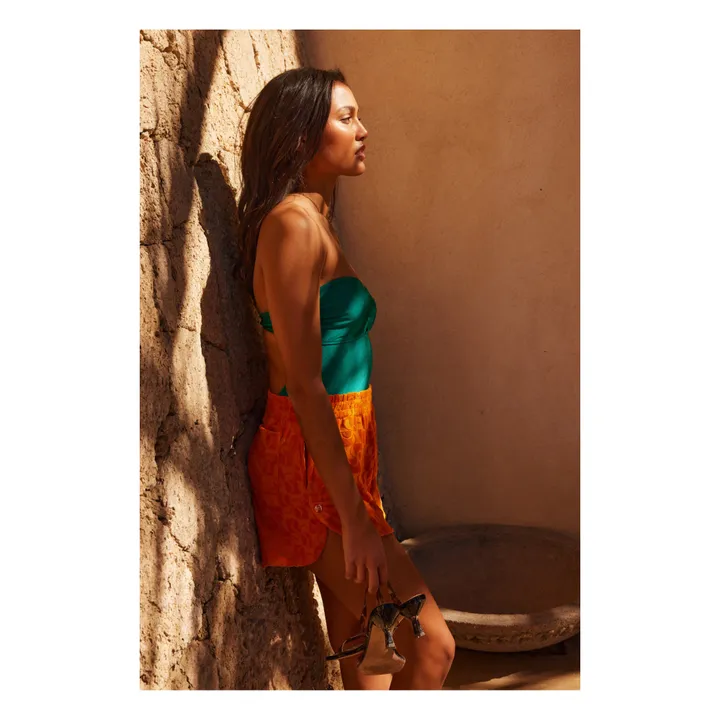 Alma Deia Short en Eponge Organique | Abricot
