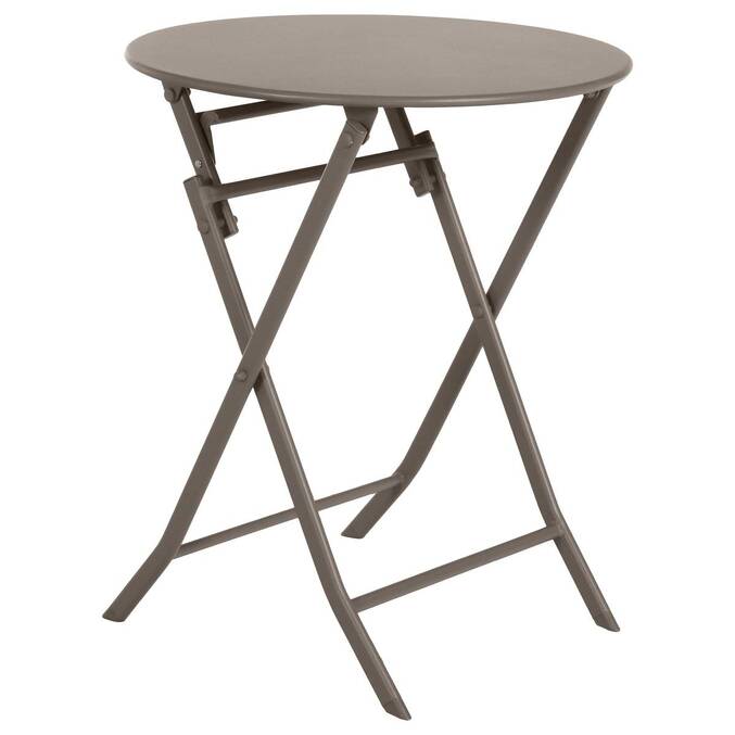 Table de jardin pliante ronde GREENSBORO Tonka