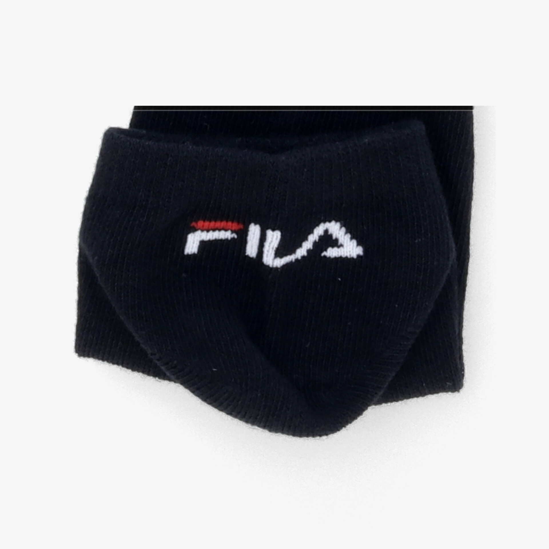 FILA Unisex Sneakersocken schwarz