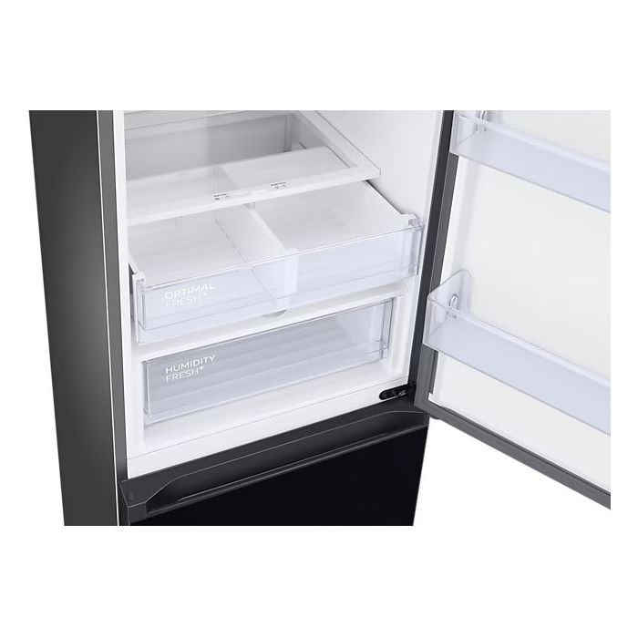 Samsung Kühl-Gefrierkombination Bespoke RL38C6B6C22/EG Clean Black