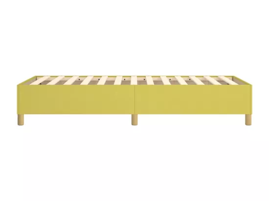Sommier à ressorts de lit Vert 90x190 cm Tissu
