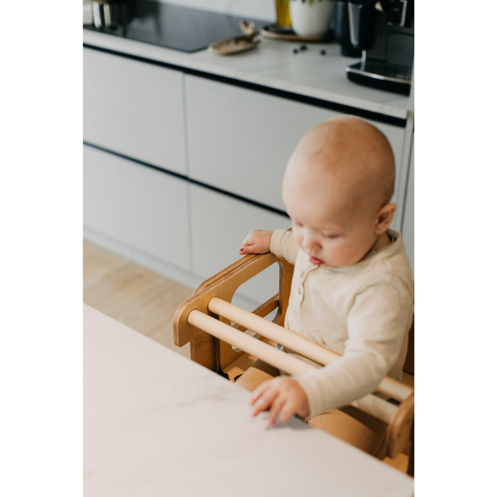 Køb Duck Woodworks Natural High Stol Add-on Til læringstårn