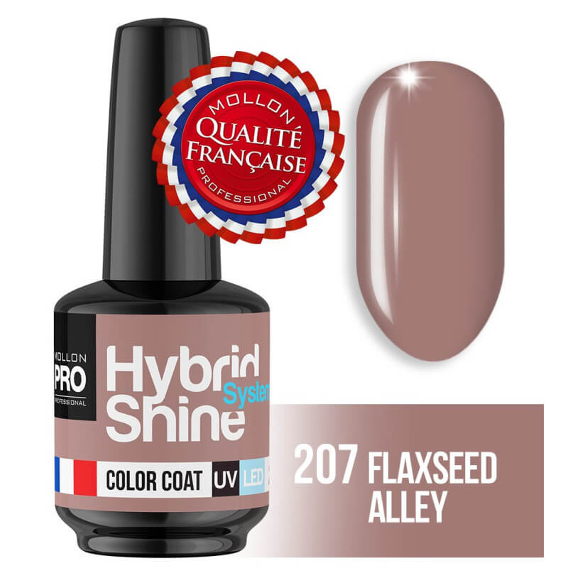 Mini Vernis Semi-Permanent Hybrid Shine Mollon Pro 8ml