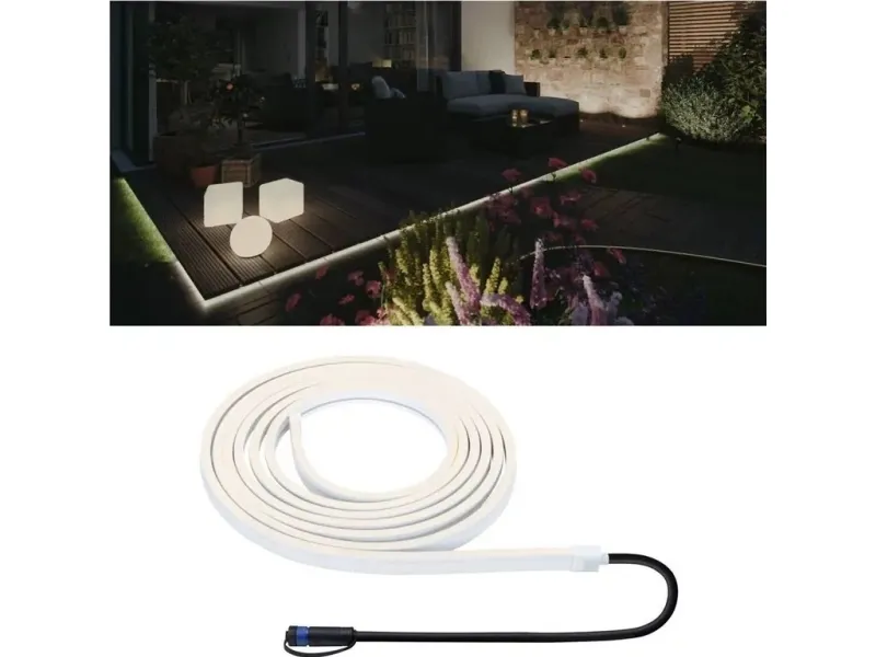 Paulmann 94680, LED-hylde, Hvid, Metal, IP68, III, Outdoor floor lighting