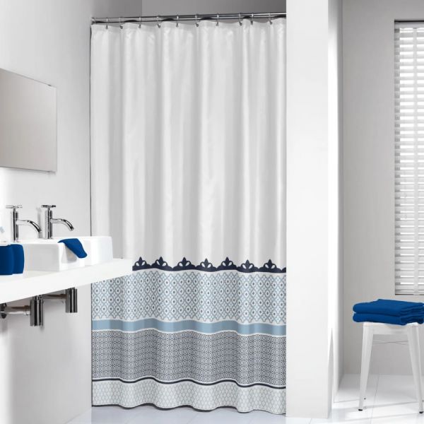 Sealskin Cortina de Duche Marrakech 180 cm Azul 235281324 - 406074