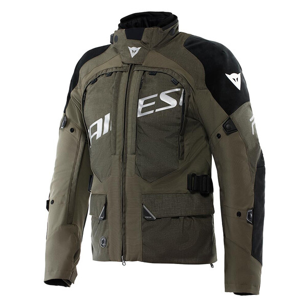 Dainese - Veste Springbok 3L Absoluteshell™ Kaki / Noir / Blanc