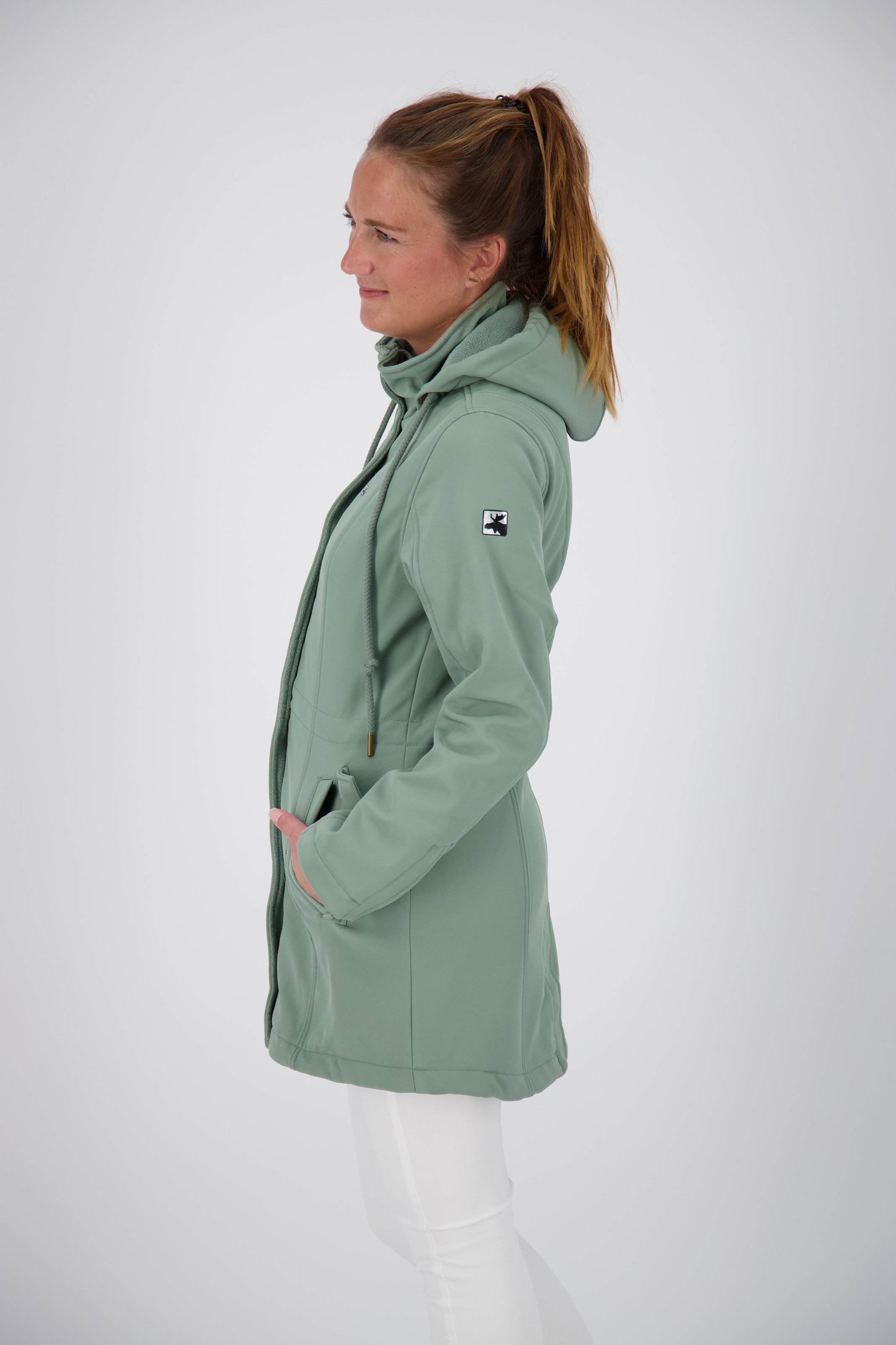 DEPROC Active Softshellmantel »TWIN PEAK II SLATE NEW WOMEN«, auch in Grossen Grössen erhältlich