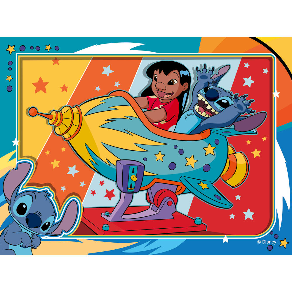 Ravensburger puzzel Disney Stitch - 12 + 16 + 20 + 24 stukjes