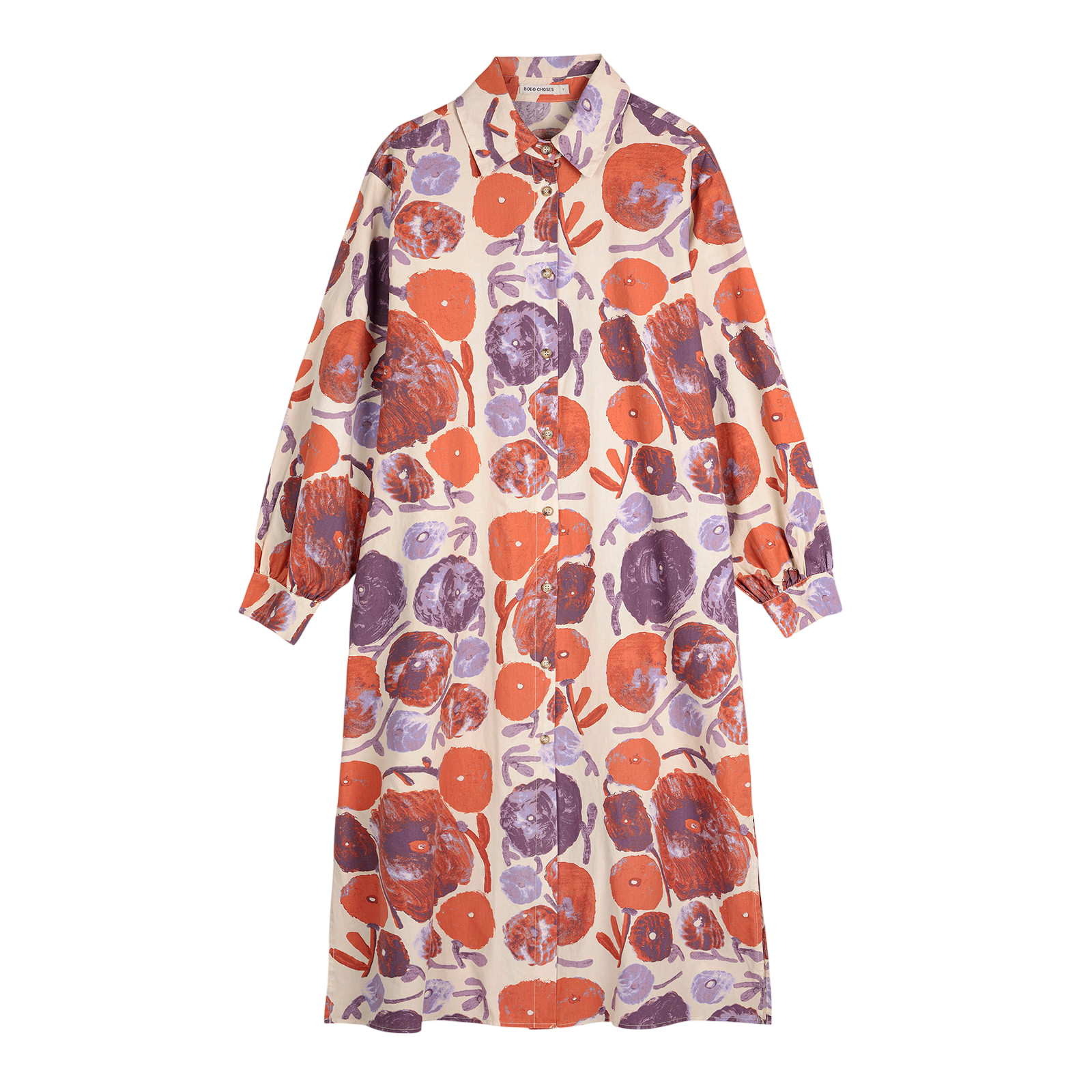 Adult Kleid Dahlia Pattern Multicolor