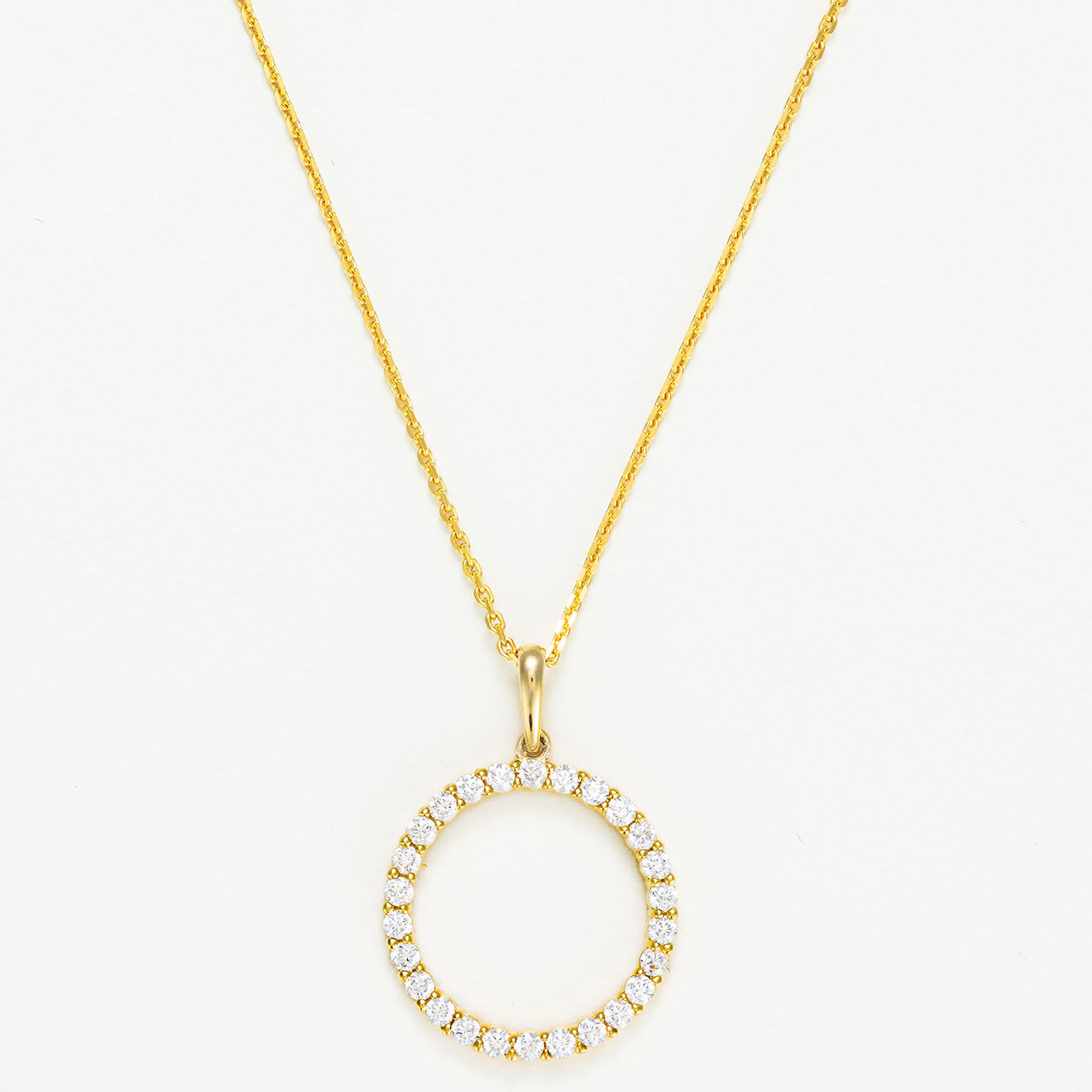 By Colette Pendentif Zelie Zirconium or jaune