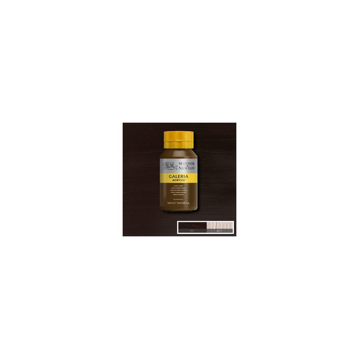 Galeria Acrylic 500Ml Burnt Umber 076