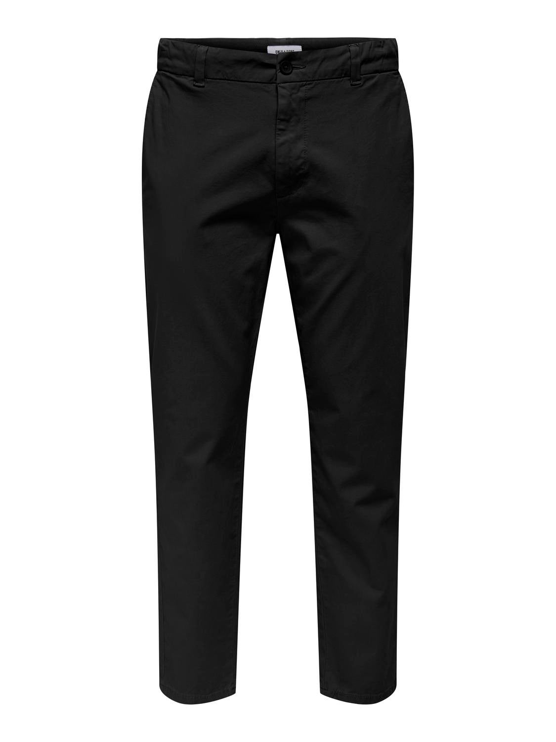 ONSFREE Normal geschnitten Hose Black