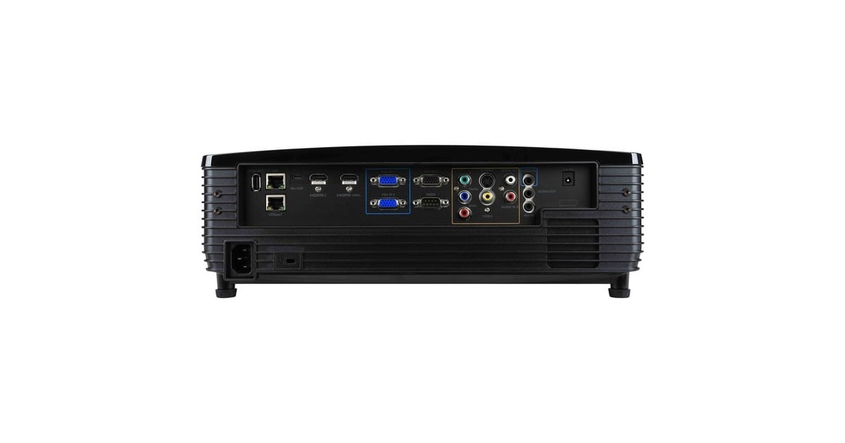 AcerP6600 dlp-projector  (Zwart, 3D, 30 dB(A) ECO, HDMI, LAN, LensShift)