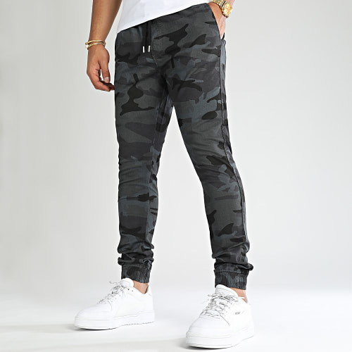 Jogger Pant Super Skinny 2475 Gris Anthracite Camouflage