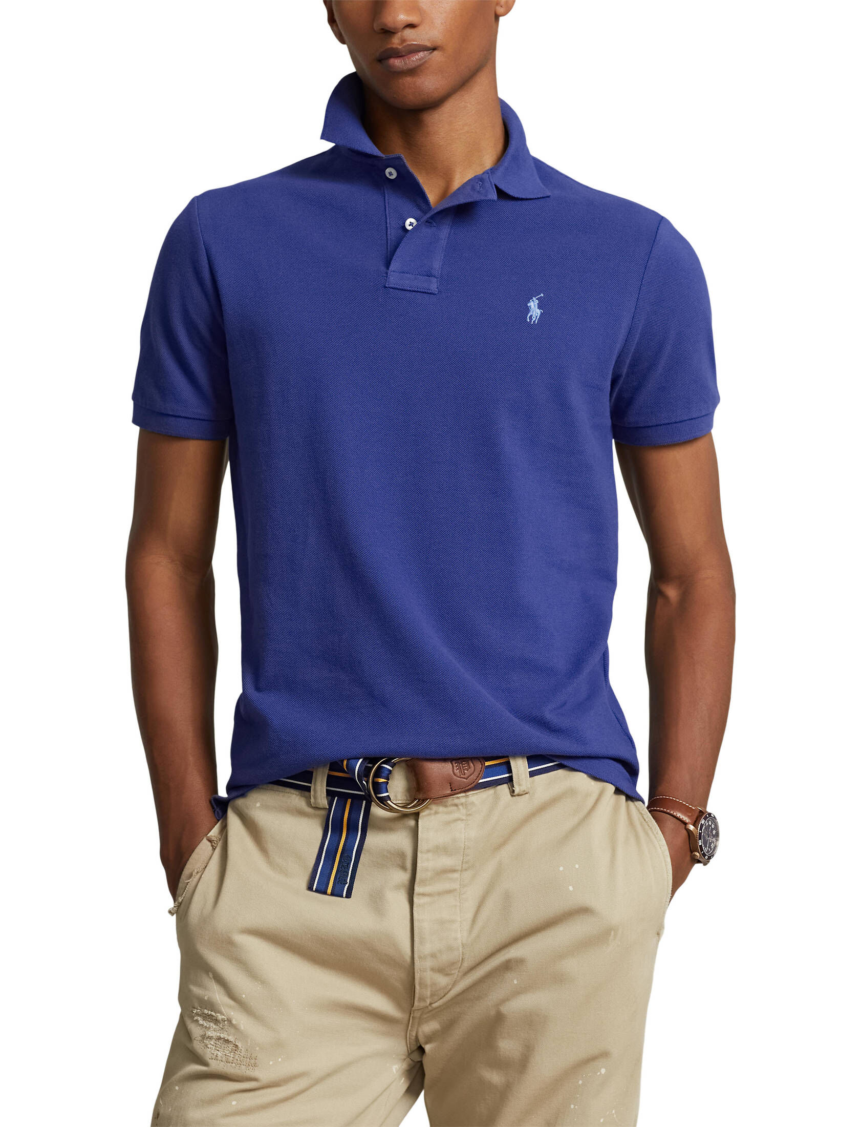 Polo Ralph Lauren| Herren Poloshirt Custom Slim Fit Kurzarm
