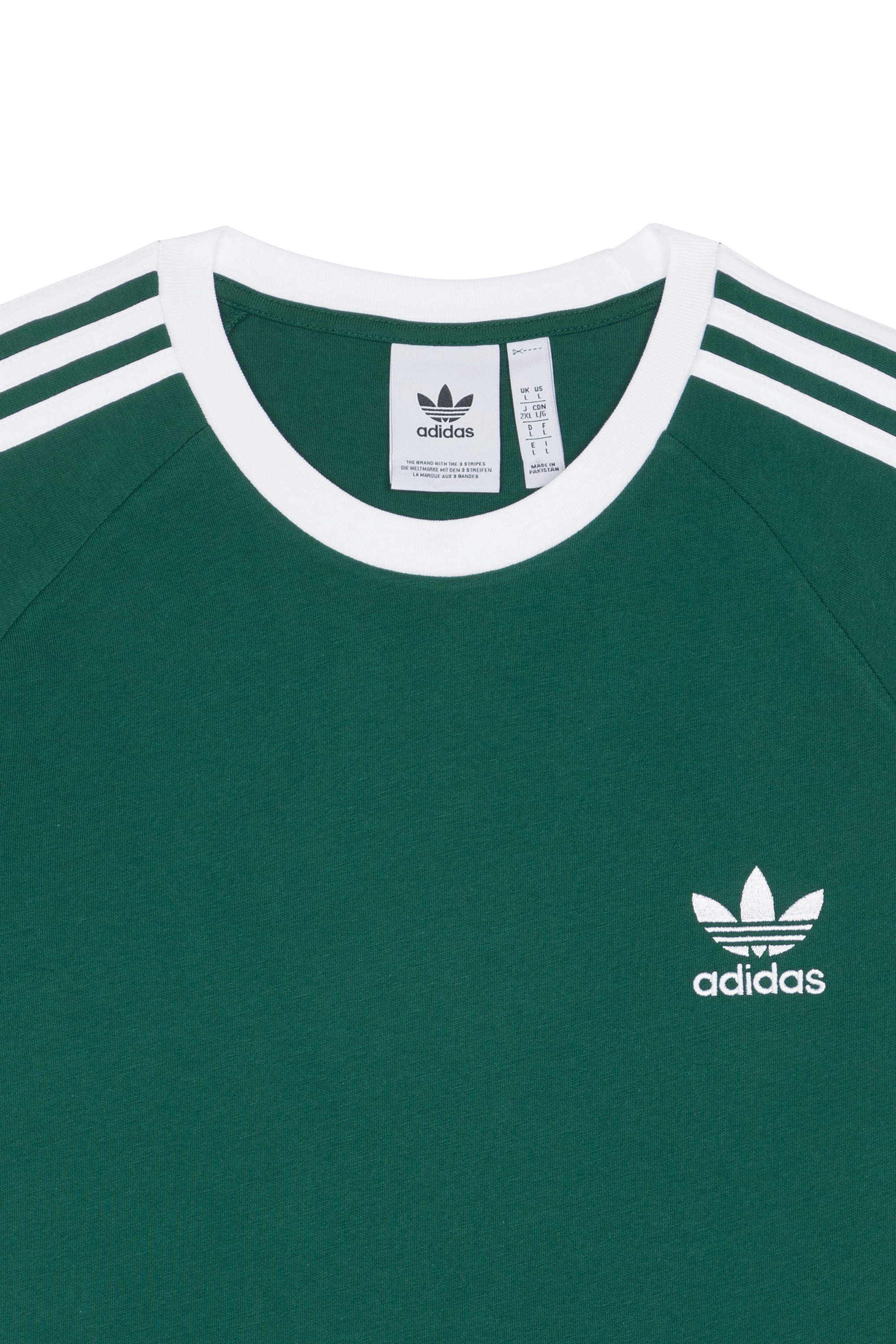 ADIDAS T-shirt 3-STRIPES TEE Vert