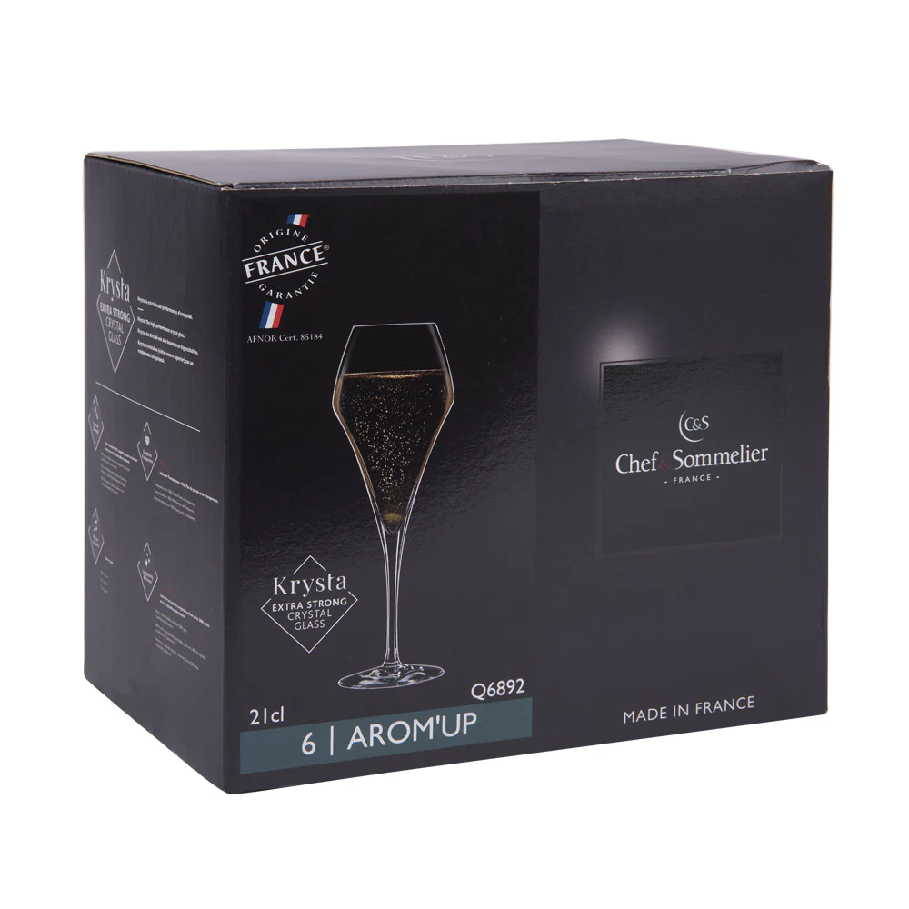 Flûte à champagne Arom'up 21 cl (lot de 6) Chef et sommelier