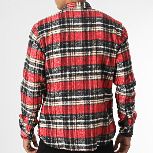 Surchemise Carreaux Y3688 Rouge