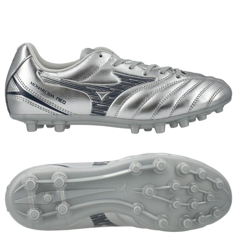 Mizuno Monarcida Neo lll Select AG Platinum Silver - Argent/Cool Gray Enfant