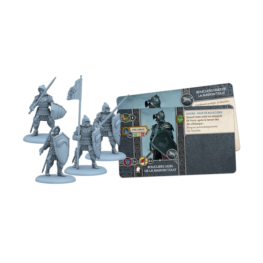 Le Trône de Fer : le Jeu de Figurines - Bouclier Liges Tully