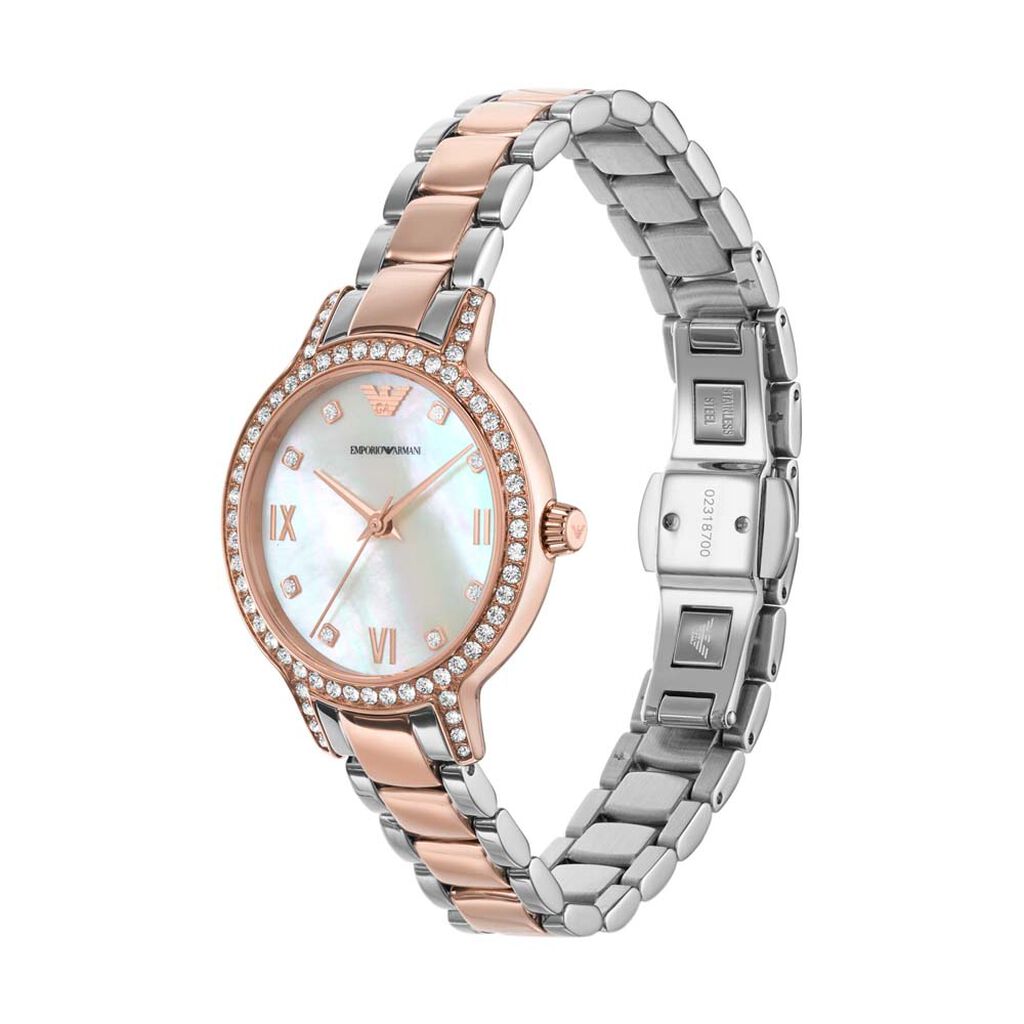 Montre Emporio Armani Blanc