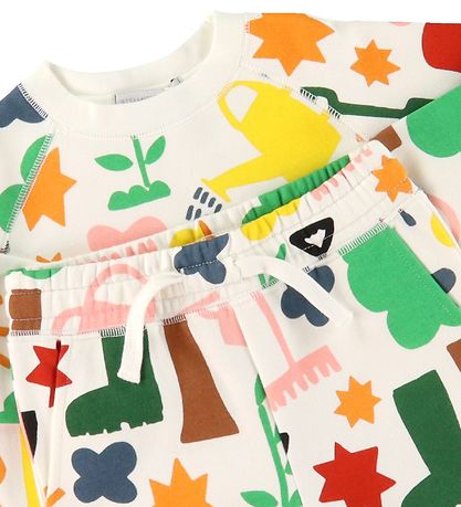 Stella McCartney Kids Sweats?t - Gardening - Hvid