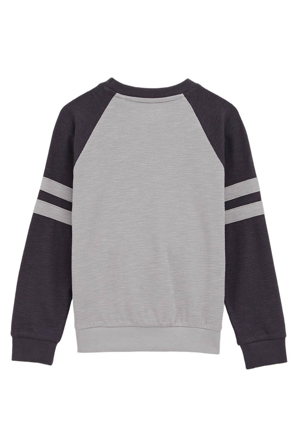 WE Fashion Blue Ridge sweater antraciet