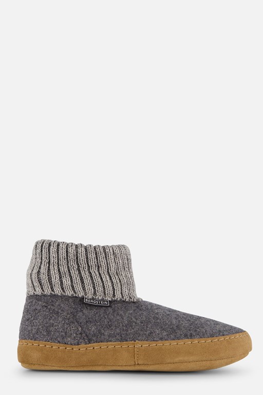 Bergstein cozy lux pantoffels grijs