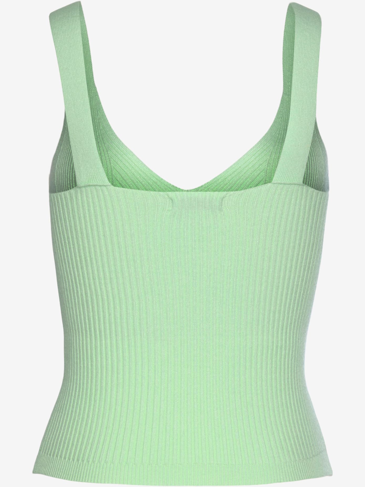 Débardeur en tricot encolure en v affinante