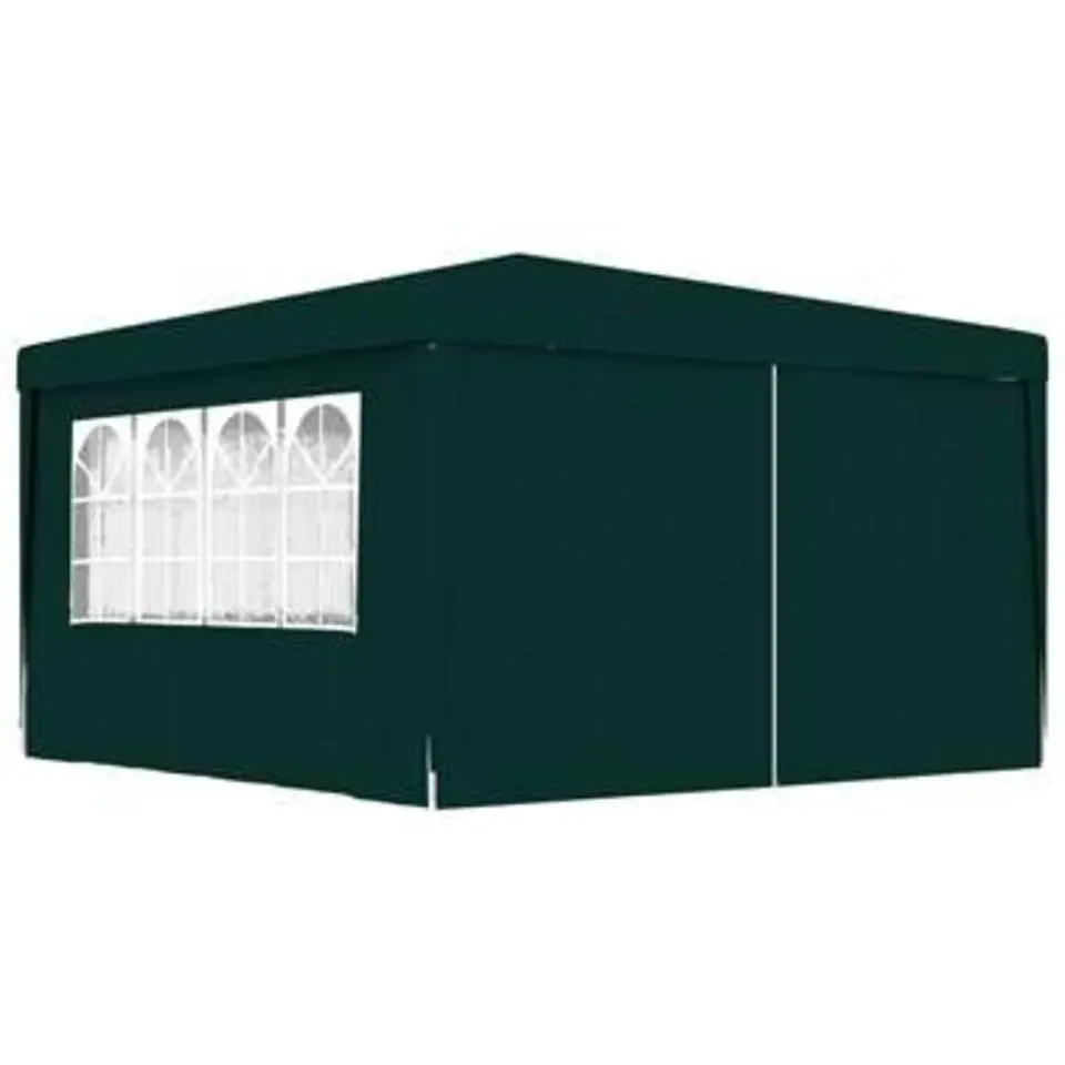 vidaXL - Partytent - Groen - Polyetheen