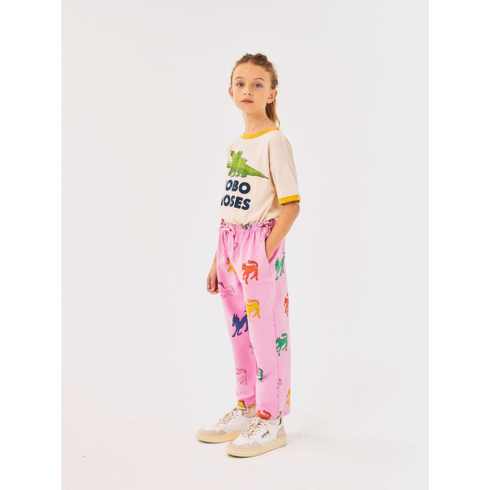 Køb Bobo Choses White Talking Crocodile T-Shirt