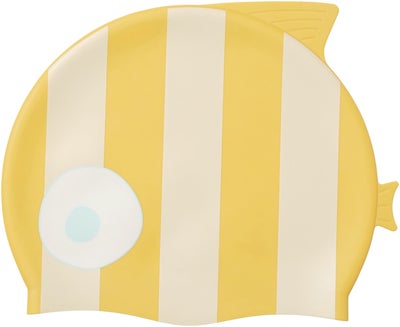 SUNNYLiFE Badehette, Finn the Fish Mustard Stripe