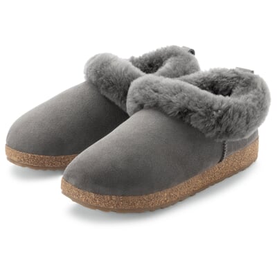 Damen-Schlupfpantoffel, Grau