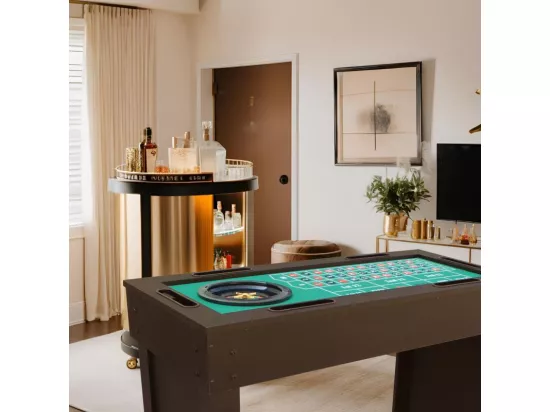 Table de casino 6 en 1- 114 x 51.5 x 90 cm-LuckyVegas