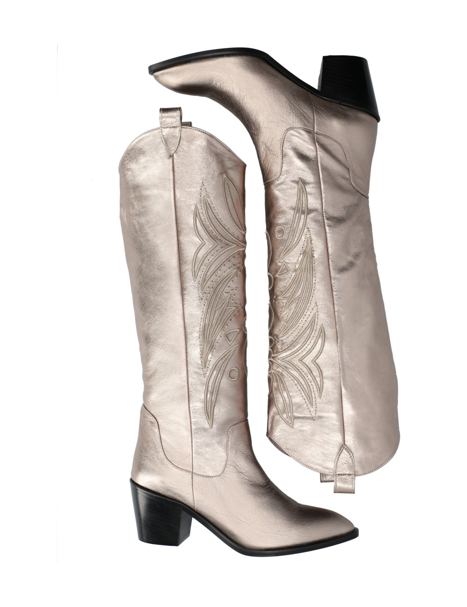 Glattleder Stiefel
