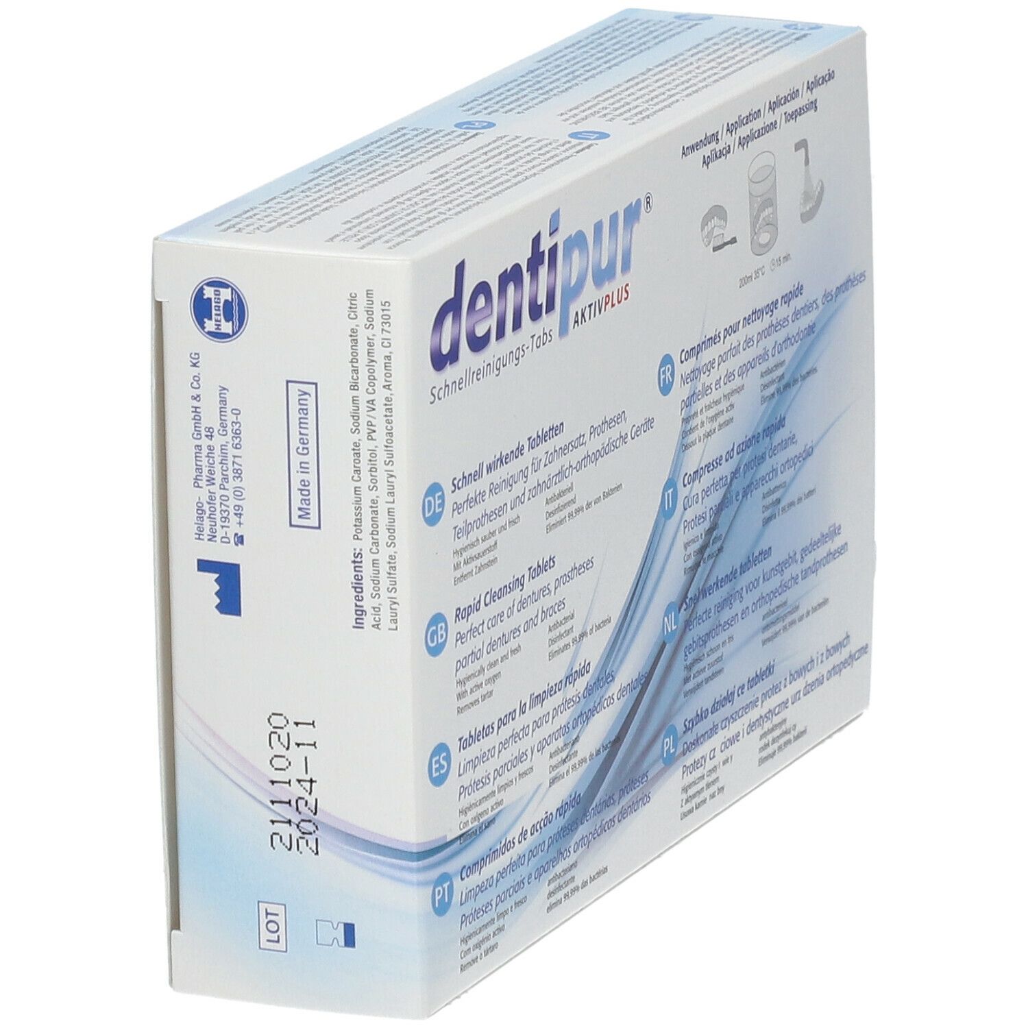 dentipur® Schnellreinigungstabletten