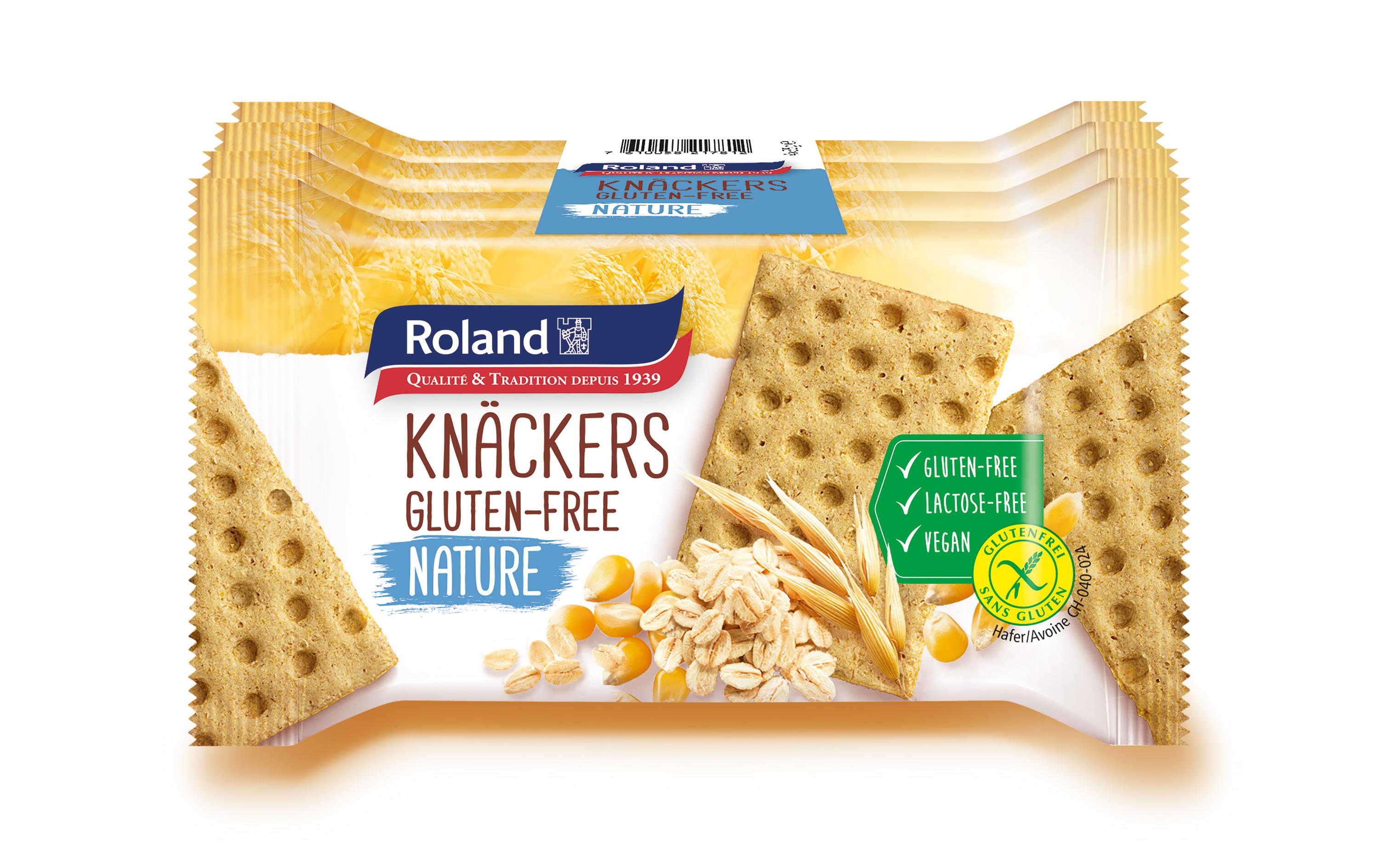 Knäckers Nature 4 x 35 gGlutenfreie Crackers