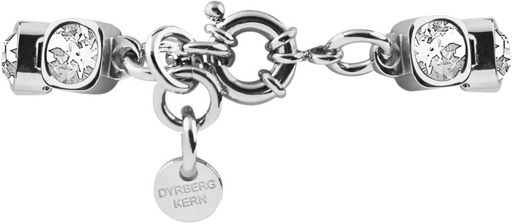 DYRBERG-KERN Conian Metal armbånd Sølv, klar