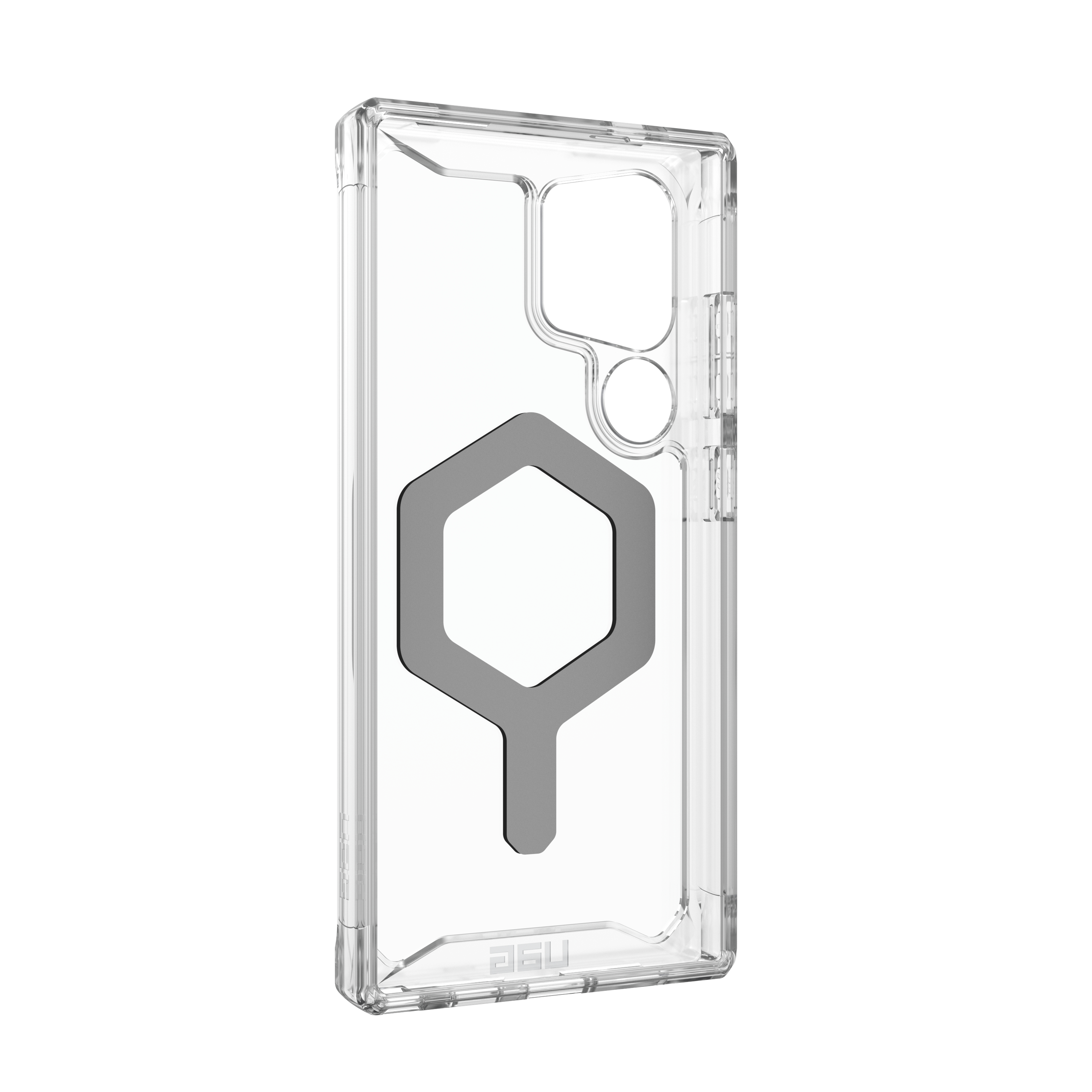 Samsung Galaxy S24 Ultra Schutzhülle Plyo Pro MagSafe-Modul (214431114333) - Transparent (Silver)