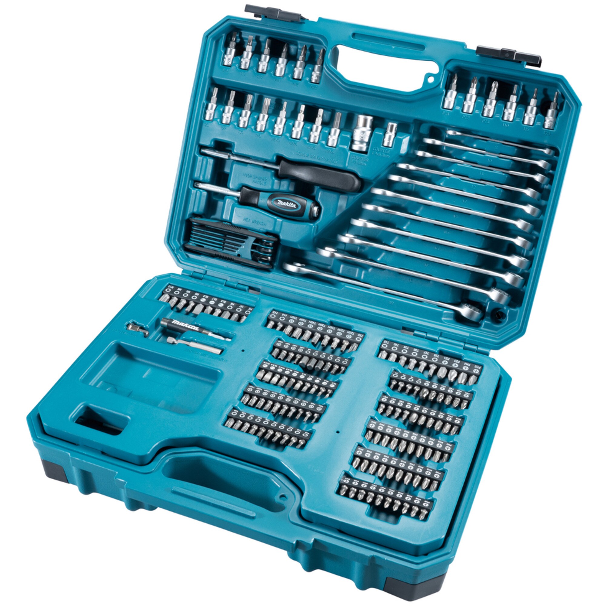 Makita Werkzeug-Set Handwerkzeug-Set E-10883, 221-teilig