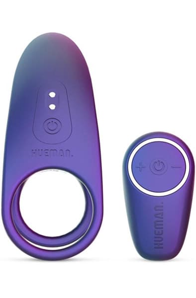 Hueman Vibrating Cock Ring Penisring med vibrator