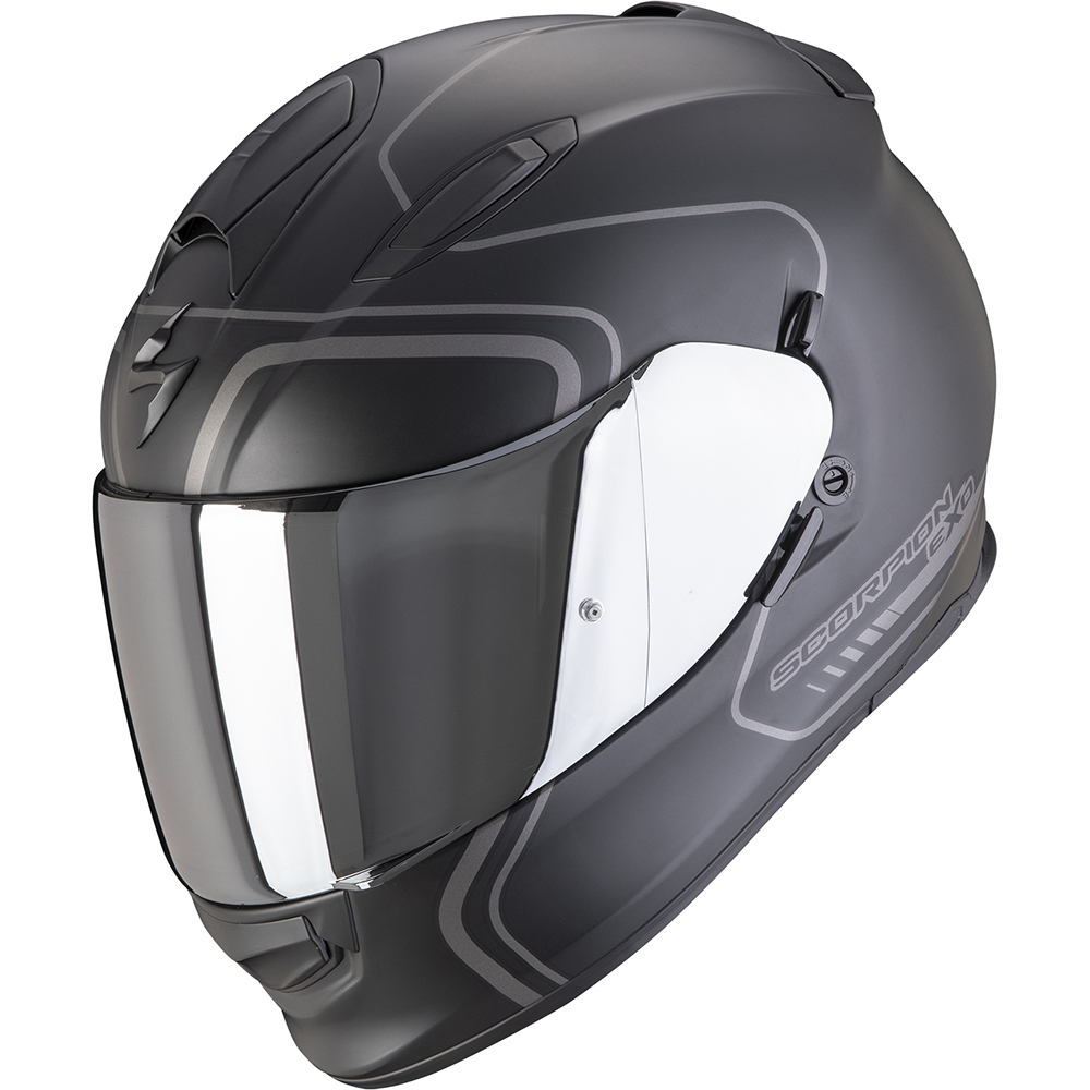 Scorpion - Casque Exo-491 West Noir Mat / Argent