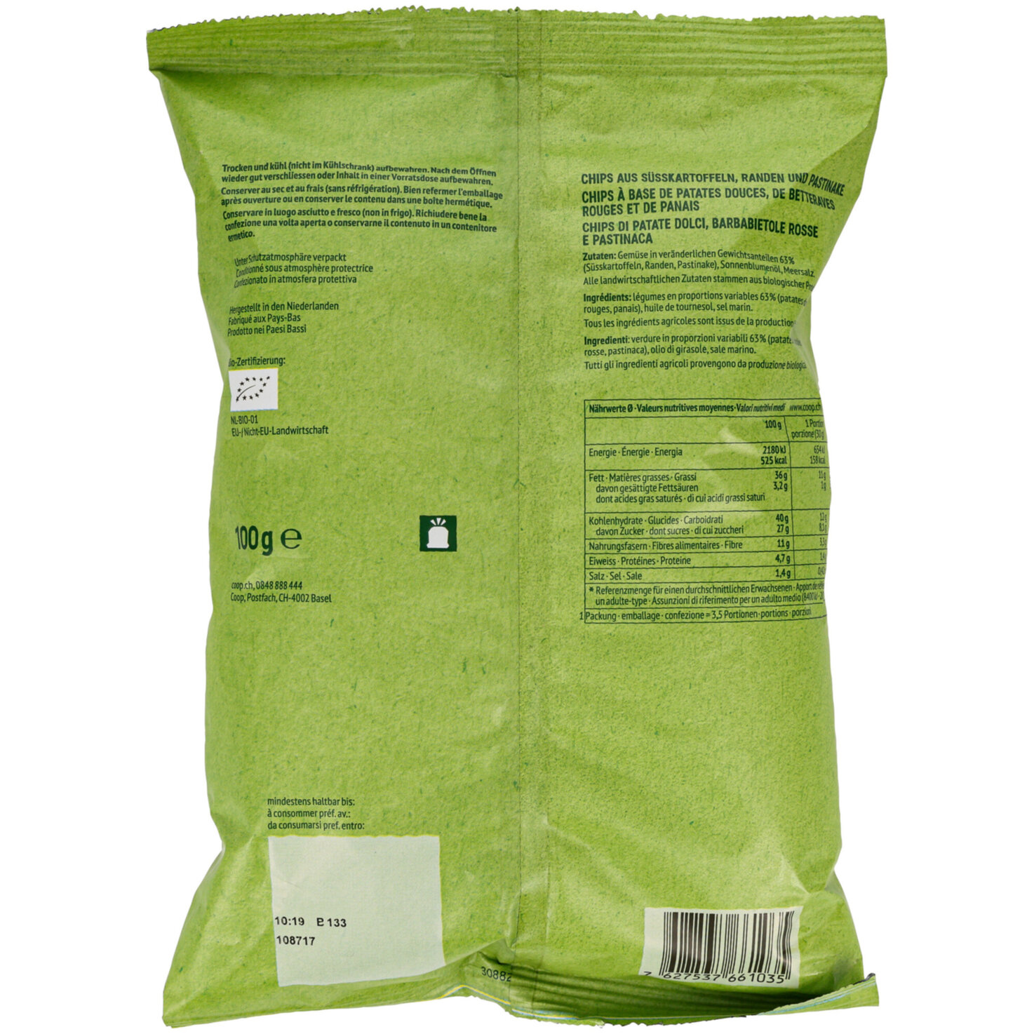 Bio 365 Vegetable Chips